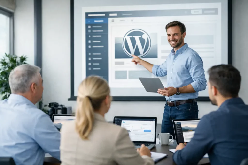 WordPress Schulung für Unternehmen
